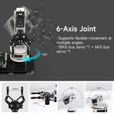 DOFBOT SE 6DOF Robotic Arm with a 3MP Camera Cost-effective AI  Robotics Learning  Kit Based On A Virtual Machine system and ROS
