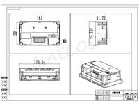 Fardriver controller far driver ND72240 Controller 240A BLDC Motor for ebike with Programmable Bluetooth