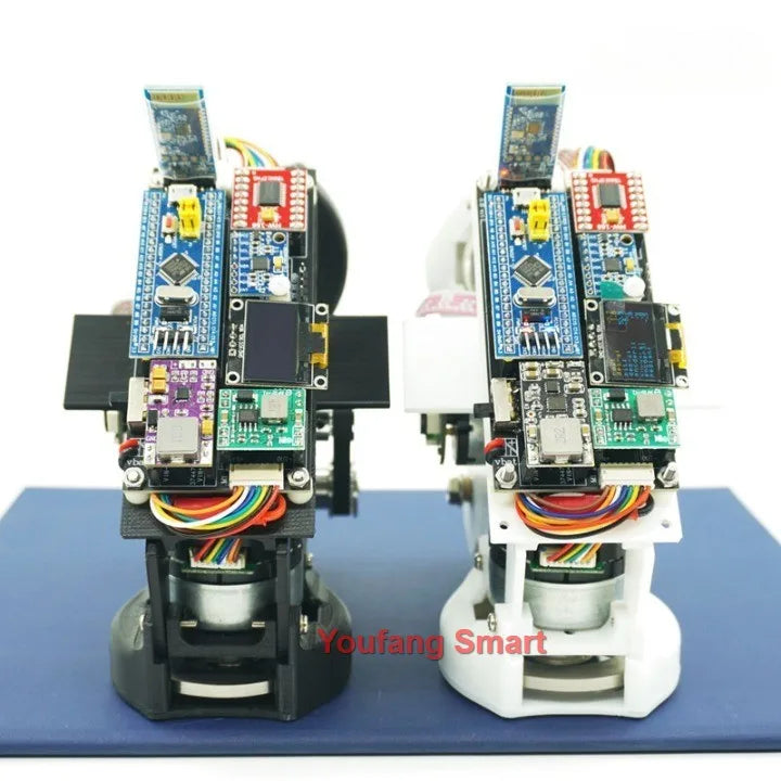 RC Tank Unicycle 3D Printing Smart Car for STM32 Robot  Kit Open Source Code APP Control Unicycle Balance Programmable Robot Car