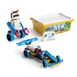 Dr. Luck Remote Control Toys Children's Programming Electric Building Block Robot Mechanical Power Kit Toy Boys and Gils Toy Set