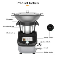 Automatic Cooking Machine Wok Intelligent Cooking Robot 110V 220V Kitchen Smart Robot Machine Stir-fry Cooking Pot