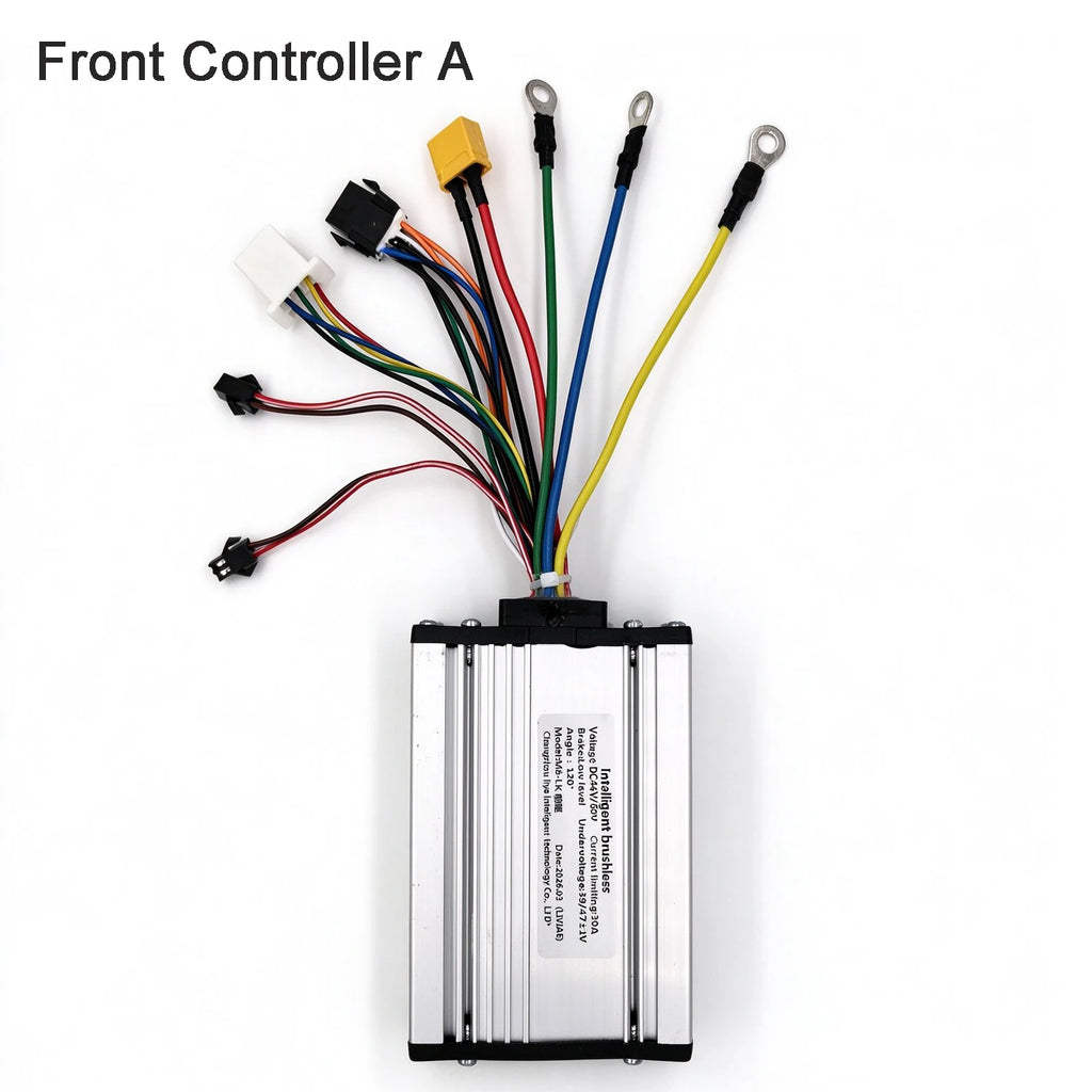 REDDYDY RD2 60V Dual Motor Brushless Controllers (A & B) & Large LCD Display Kit (5000W)