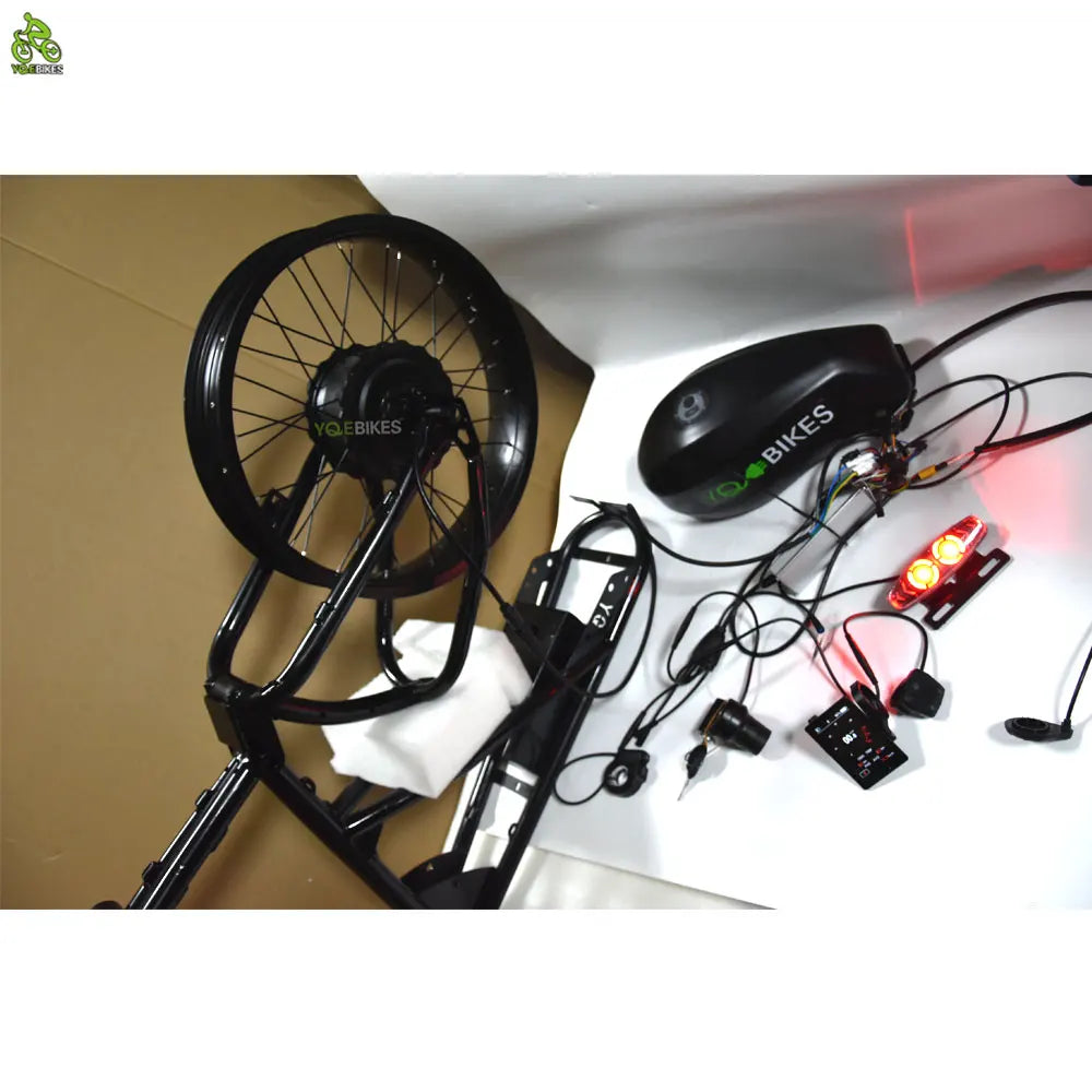 Super New Ebike Electric System LCD Display Bicycle Kit Ebike 73 Conversion Kit set PAS 48V30ah Battery Controller