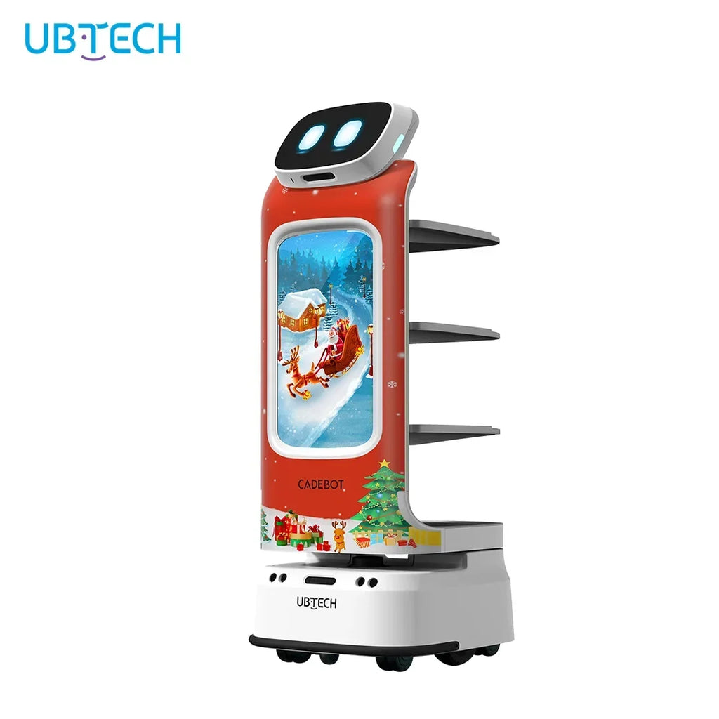 2024 New Arrival Multi-functional Robot Deliver Goods Robotic Meals Waiter Food Delivery Service Robot For Hotel Coffee Shop