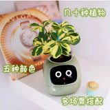 Tuya IVY Smart Life Planter Robot Intelligent Plant Maintenance Robot AI Chips Rich Expression Interaction Companion Custom Gift