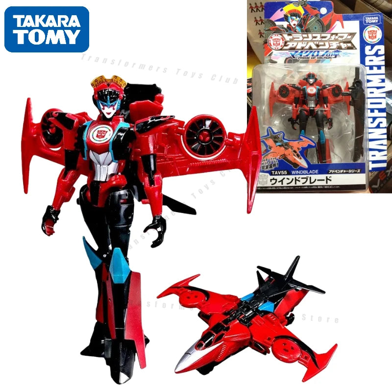 In Stock Original Takara Tomy Transformers Robots in Disguise TAV55 Windblade Anime Figure Action Figures Model Toys Gift