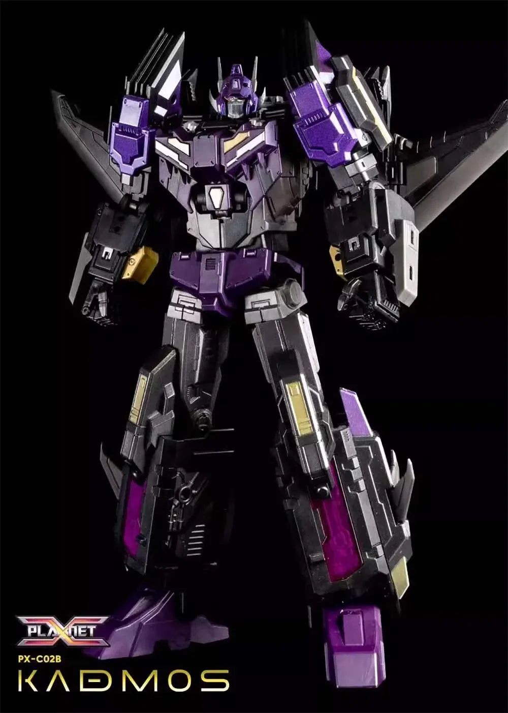 New Transform Robot Toy Planet X PX-C02B Kadmos Star Saber Dark version Action figure toy in stock
