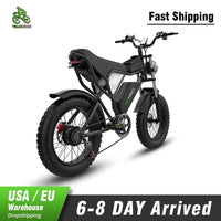 EU/USA Warehouse 6-8 Day Arrived 20inch 48V20Ah 1000W Downhill Fat Tire ebike Electric City Bike Electric Bike for Adult