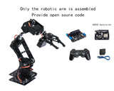 Robotic Arm Kit 6 DOF Programming Robot Arm DIY Kit for Arduino for Raspberry Pi Robot UNO/ESP32 Open Source Code and Tutorial