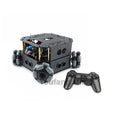 4WD Robot Car Chassis With Omni Wheel Support Obstacle Avoidance RC Car for Arduino Robot DIY Kit Ps2 Programmmable Robot Kit