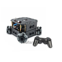 4WD Robot Car Chassis With Omni Wheel Support Obstacle Avoidance RC Car for Arduino Robot DIY Kit Ps2 Programmmable Robot Kit
