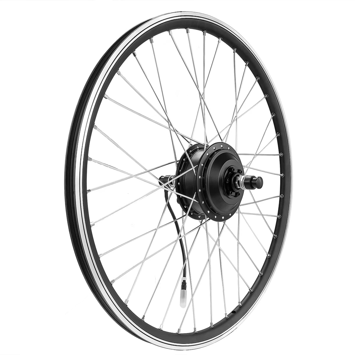 36V/48V 500W Electric Bike Conversion Kit - Front & Rear Geared Hub Motor Wheel
