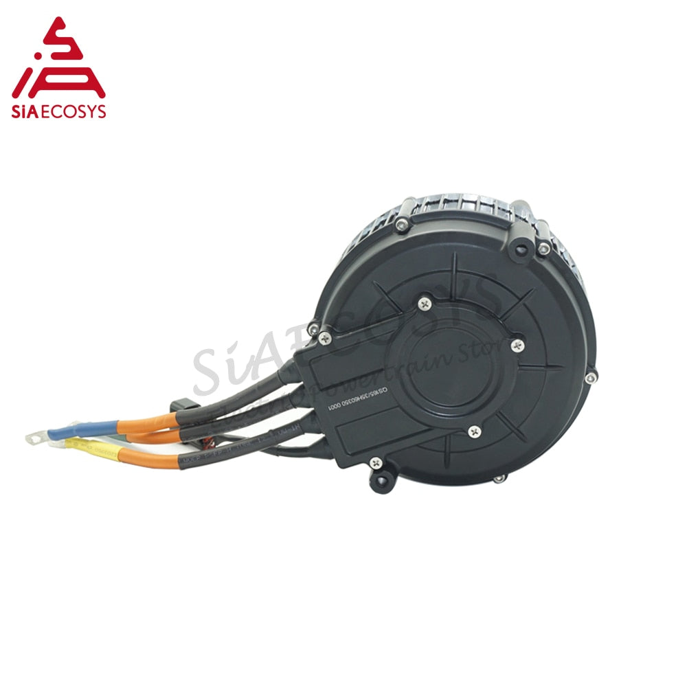QSMOTOR QS165 35H 5000W 72V 100KPH IPM PMSM Mid Drive Motor For Offroad Dirtbike Lightbike Adult Electric Motorcycle