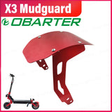 Obarter X3 Rear Fender X3 Rear Mudguard Electric Scooter Obarter X3 Rear Red Mudguard Original Parts Accessorie