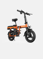 ENGWE T14 Blue electric bike 350W Aluminum Alloy Electric Folding Bike 25KM/H Portable and Foldable E-Bike for Easy Commuting and Travel