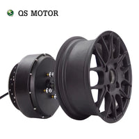 QSMOTOR 12X5.0inch 5000W V4  Single/Dual Shaft Hub Motor Conversion Kits With SVMC72200 Controller