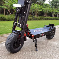 FLJ 13inch Fat Wheels Electric Scooter with 6000W/60V 40ah -80ah battery Dual Engine New design double drive E Scooter