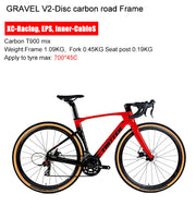 twitter road bike GRAVEL V2 RS 24S alloy wheel aero racing bicycle road bikes 700c carbon fiber bicycle