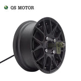 QSMOTOR 12X5.0inch 5000W V4  Single/Dual Shaft Hub Motor Conversion Kits With SVMC72200 Controller