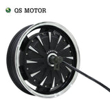 Small Power qs 2000W V1.12 14*3.5inch width rim in-wheel hub motor for E-Motorcycle application