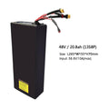 48V 20.8Ah / 25.6Ah (LG Cells) Lithium-Ion Electric Scooter Battery Pack (with Smart BMS)