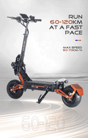 Latest Obarter D5 5000W Electric Scooter wtih 12inch Fat Tire On road Removeable battery kickscooter electric bike e scooters