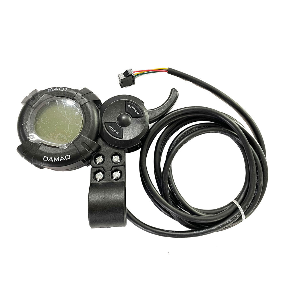 DAMAO 72V 50A electric scooter Controller for 72V Dual motors 6000w 7000W 8000W e scooter Accelerator DAMAO Display