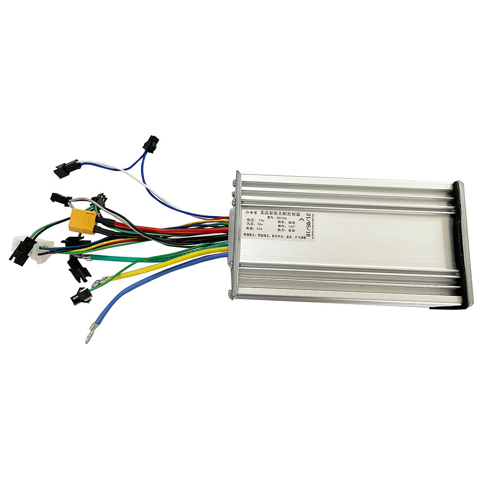 DAMAO 72V 50A electric scooter Controller for 72V Dual motors 6000w 7000W 8000W e scooter Accelerator DAMAO Display
