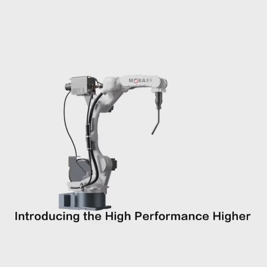 MOKA Brand New Industrial Robot Welding Robot with Higher Protection Level 6 Axis Core Components Including Motor and Gearbox