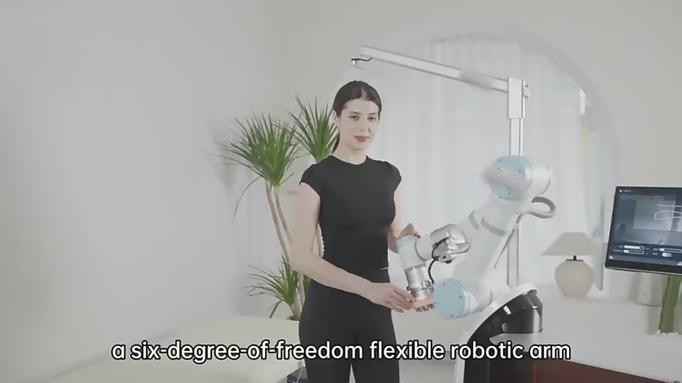 EMMA Wellness Assists Robotics ARM Physiotherapy Massage Robots Knead Spine Backbone Relax Dorsal Muscle Flexible Joint AI Robot