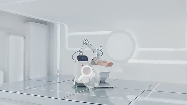 Cilin Hotbot Physiotherapy Robot Body Massage RF Skin Tightening Fat Reduction Weight Loss Human Robot Intelligent Equipment