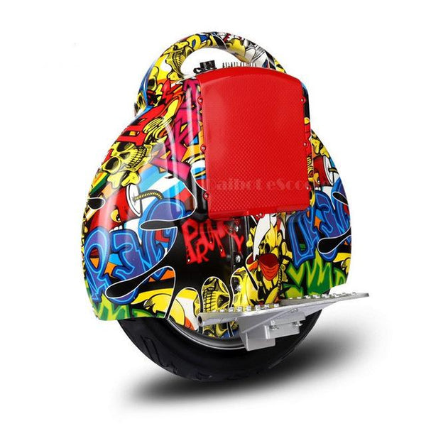 Monowheel Electric Unicycle 14'' 350W 15KM/H Portable Self Balancing W ...