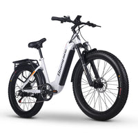 MX06 Mountain Electric Bike 26 Inches Wide Tyres, BAFANG Motor 48V17.5AH Range 60KM, Urban Commuting Shimano 7-speed Men And Women Ebike