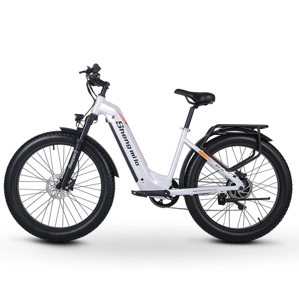 MX06 Mountain Electric Bike 26 Inches Wide Tyres, BAFANG Motor 48V17.5AH Range 60KM, Urban Commuting Shimano 7-speed Men And Women Ebike