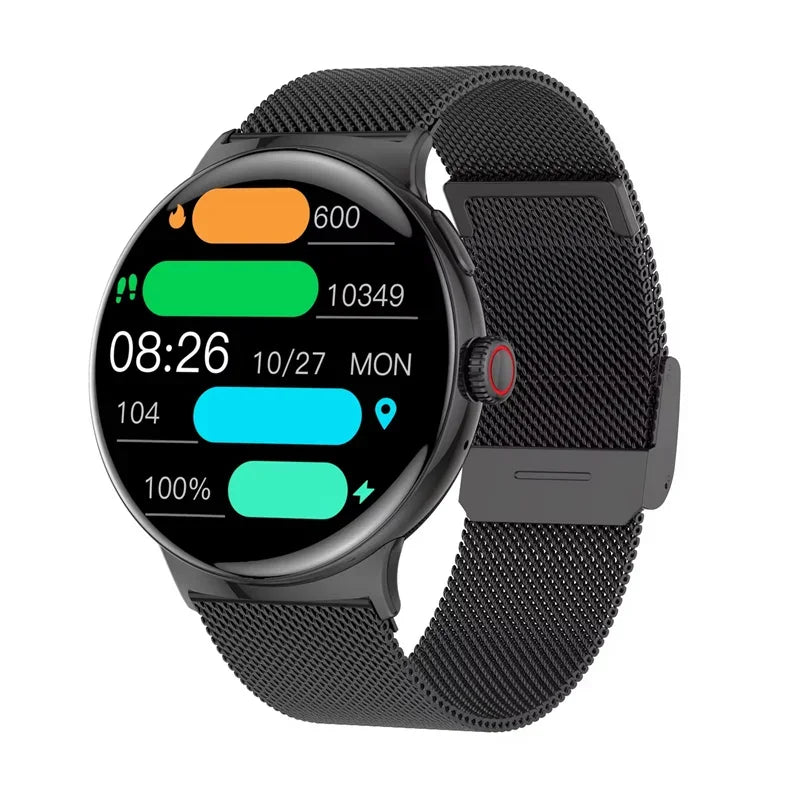 Gaines LA99 Smart Watch Men 1.43 Inch AMOLED Large Screen Bluetooth Call AI Voice Assistant Sport Fitness Tracker Women Smartwat