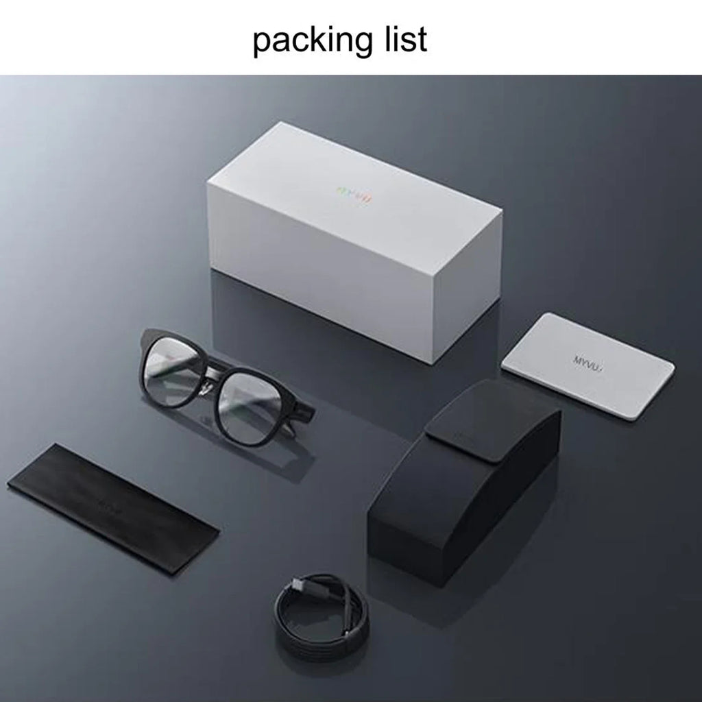 Meizu MYVU AR Smart Glasses 6 Translation AI Assistant Navigation Cycling Support Applewatch For Huawei Xiaomi Android 43g Light