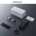 Meizu MYVU AR Smart Glasses 6 Translation AI Assistant Navigation Cycling Support Applewatch For Huawei Xiaomi Android 43g Light