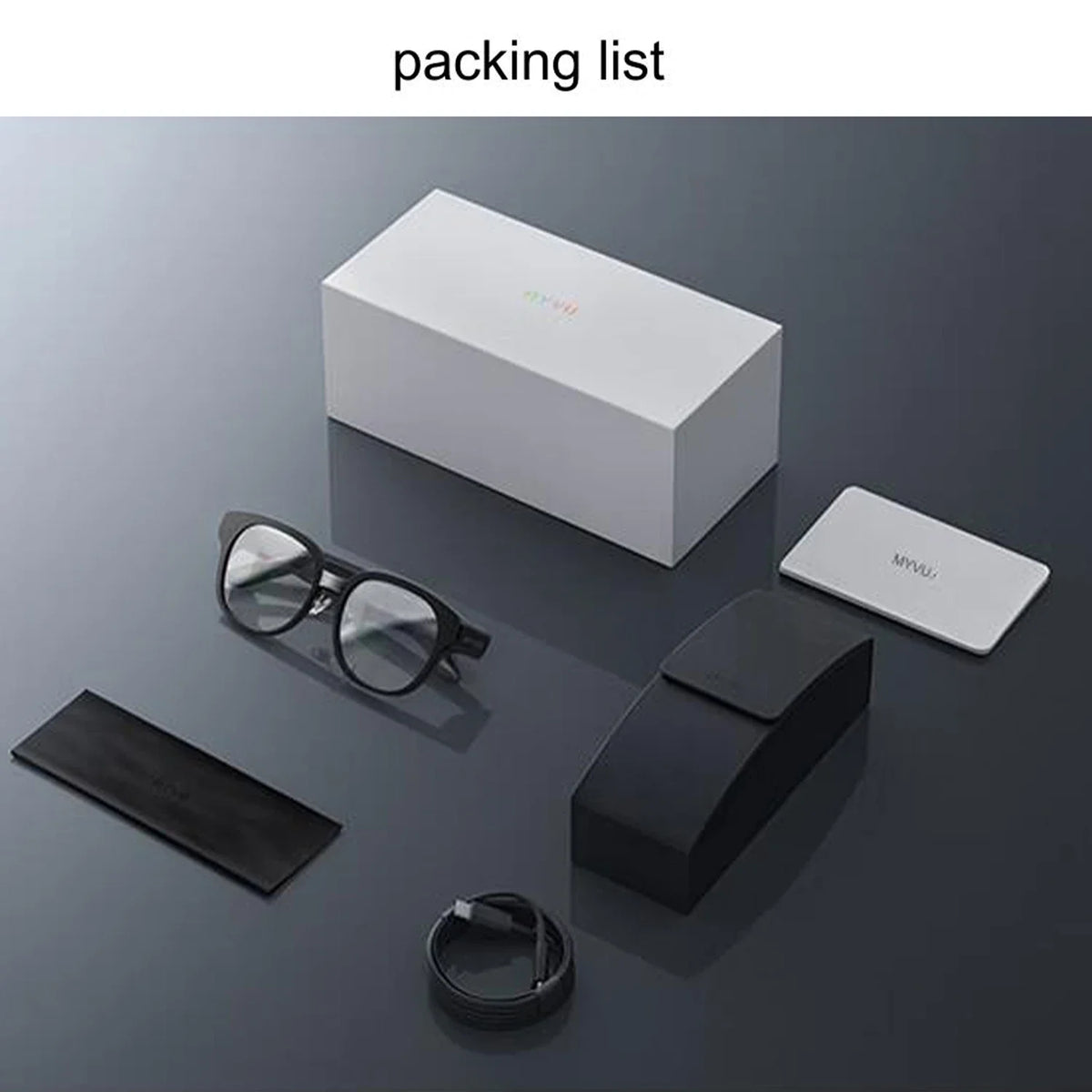 Meizu MYVU AR Smart Glasses 6 Translation AI Assistant Navigation Cycling Support Applewatch For Huawei Xiaomi Android 43g Light