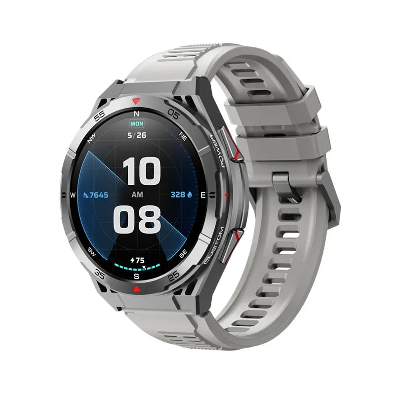 Gaines X2B Smart Watch GPS Positioning Men Outdoor Sport Bluetooth Calling AI Voice Health Monitoring Fitness Tracker Smartwatch