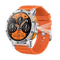 Gaines Men Smart Watch K67 LED Flashlight Amoled Compass Barometric Altimeter Outdoor Sports Montion Fitness Tracker BT Call Smart Watch