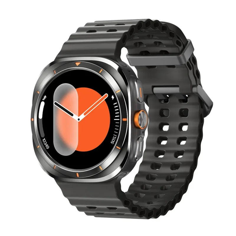 Gaines W7 AMOLED Smart Watch Ultra 7 Ai Dail 3D Menu SOS Compass Men Women Bluetooth Call Wireless Charging Sport Smartwatch