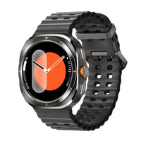 Gaines W7 AMOLED Smart Watch Ultra 7 Ai Dail 3D Menu SOS Compass Men Women Bluetooth Call Wireless Charging Sport Smartwatch