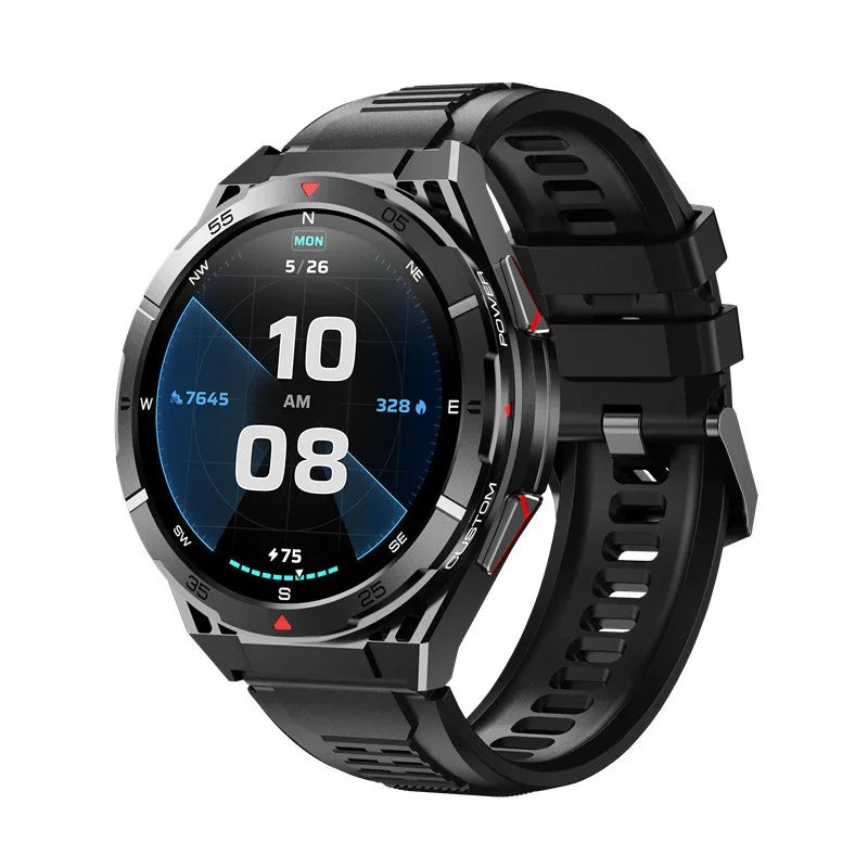 Gaines X2B Smart Watch GPS Positioning Men Outdoor Sport Bluetooth Calling AI Voice Health Monitoring Fitness Tracker Smartwatch