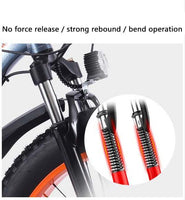 Electric bicycle 26 inch power mountain bike aluminum alloy variable speed snowmobile coarse tire adult car