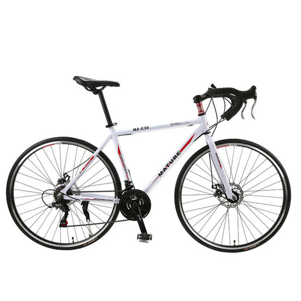 700C road bike 21/27/30 speed ultra light aluminum alloy frame double disc brake high quality Student adult road cycling bicycle