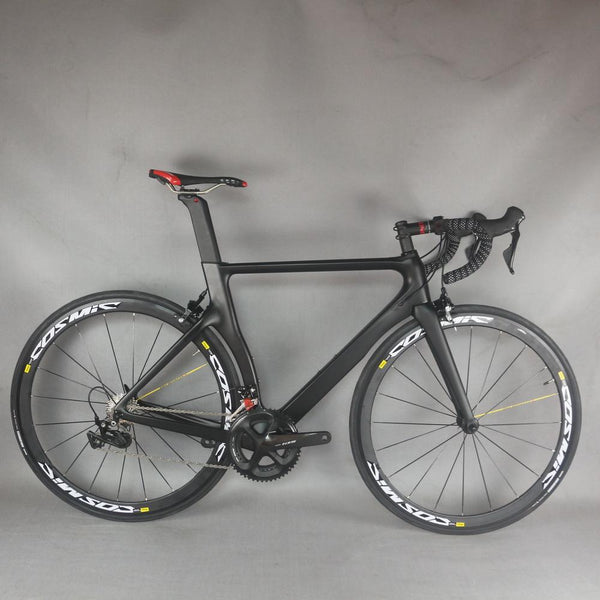 seraph carbon bicycle Aero road complete bike with shimano R7000 groupset mavic aluminum wheels carbon bike