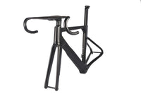 2020 Model AERO SIX Carbon Disc Road Frame disc brake bicycle frame fork seatpost with 5D carbon handlebar