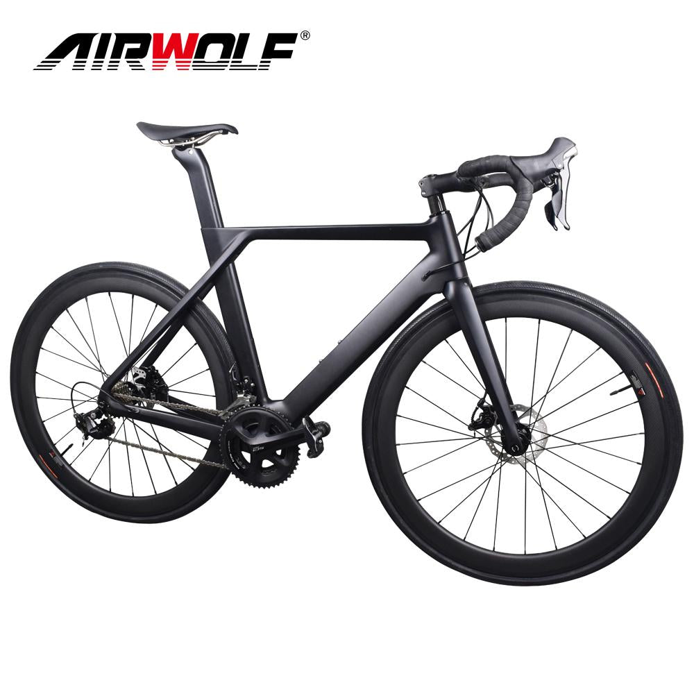 Complete disc carbon road bike with Sh1mano 4700/R7000/R8000/R9100 carbon disc bike.