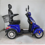 4 wheel electric scooter for disabled or handicapped mobility scooter EEC certify