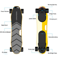 GRUNDIG Pro A001 Self Balance Electric Skateboard, Ship Directly From Germany And Two Years After-Sale Services For European Customers